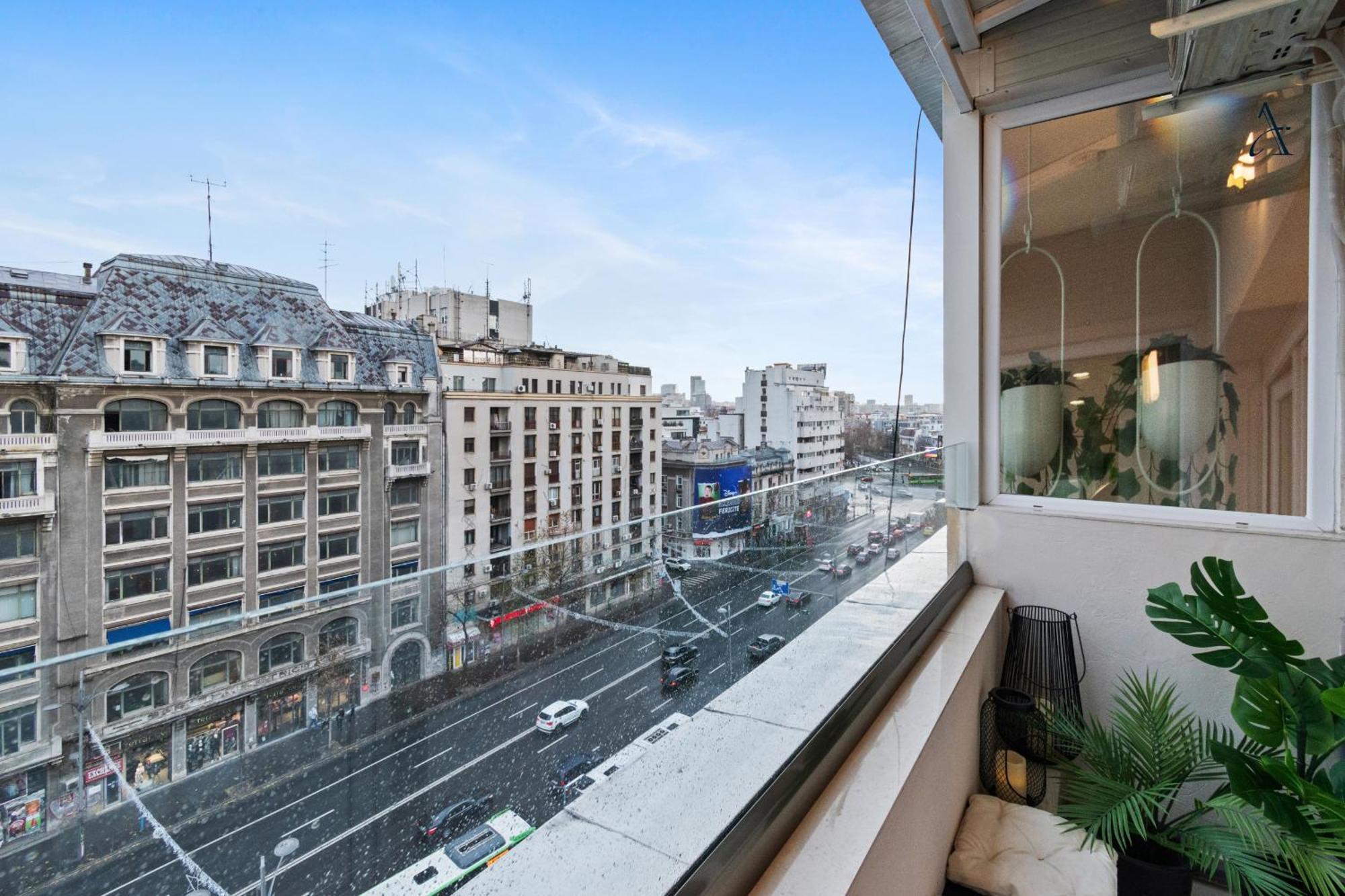Rentforcomfort Penthouse Romana Bucarest Exterior foto